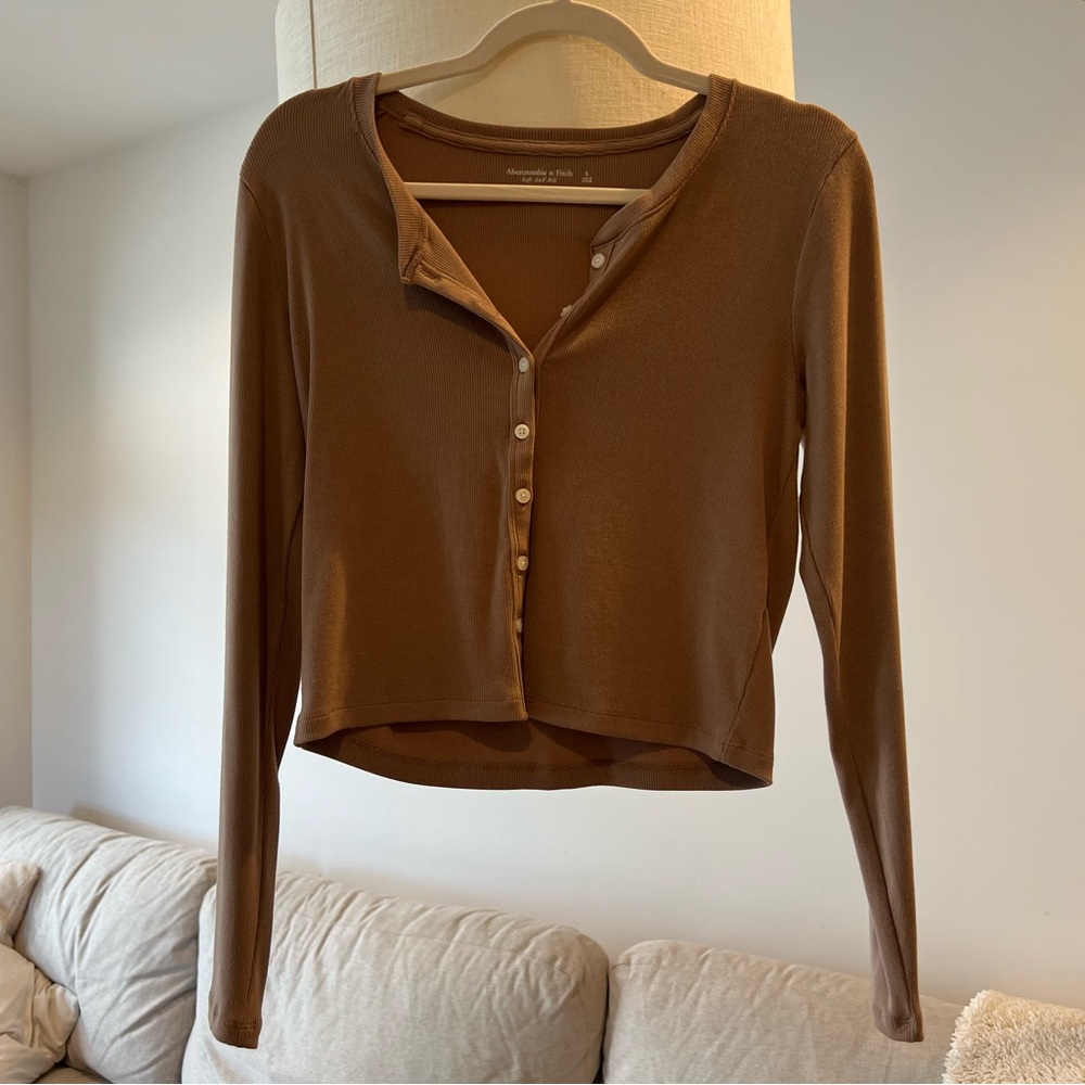 Abercrombie Button Down Sweater